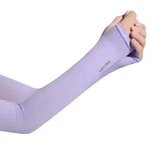 Let's slim Hand Cover Cool Arm Sleeves - UV Protection & Breathable Sports Wear (Pack of 1 Pair)