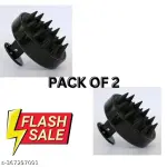 Hair Scalp Manual Massager Shampoo Brush for Hair Massage, Black