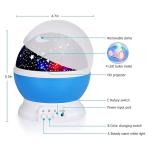 Toy Imagine Star Master 360° Rotating LED Galaxy Projector Lamp – Multicolor