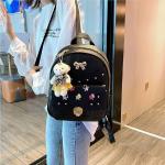 Girls 3-PCS Mini Leather Backpack Sling & Pouch Set for Women's/Rakhi gift for Sister