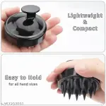 Hair Scalp Manual Massager Shampoo Brush for Hair Massage, Black