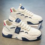 New Board Shoes Spring Trend Men's White Shoes Men's Wear resistant Sports Men's Casual Board Shoes