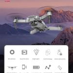 2025 New hot Quadcopter E88 Pro WIFI FPV Drone With Wide Angle HD 4K 1080P Camera Height Hold RC Foldable Quadcopter Drones