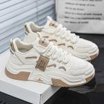 New Board Shoes Spring Trend Men's White Shoes Men's Wear resistant Sports Men's Casual Board Shoes