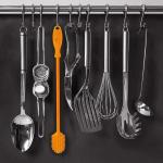 Silicone Bottle Cleaning Brush with Long Handle – Flexible, Non-Scratch Brush for Baby Bottles, Water Bottles, Containers, Vases & Glasses